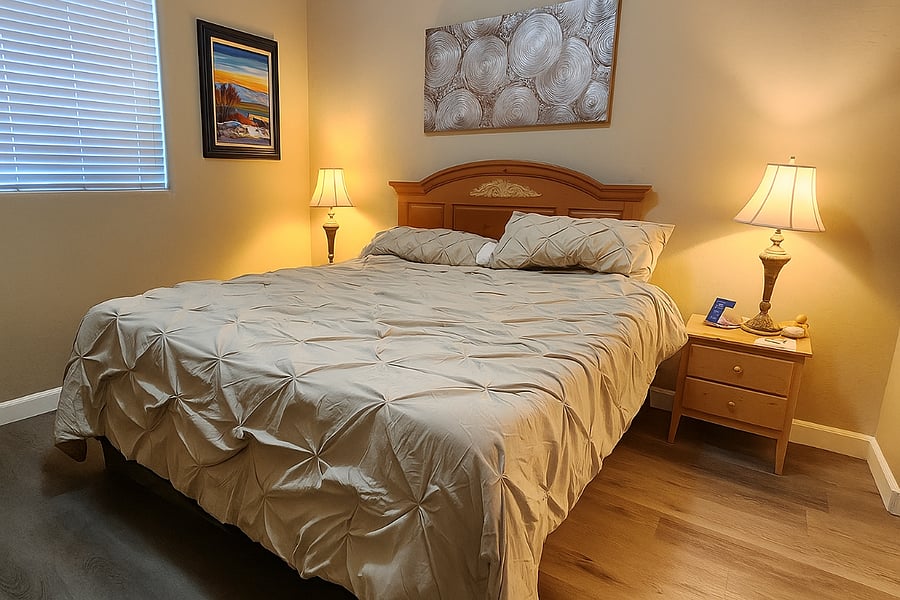 Primary bedroom (first floor)