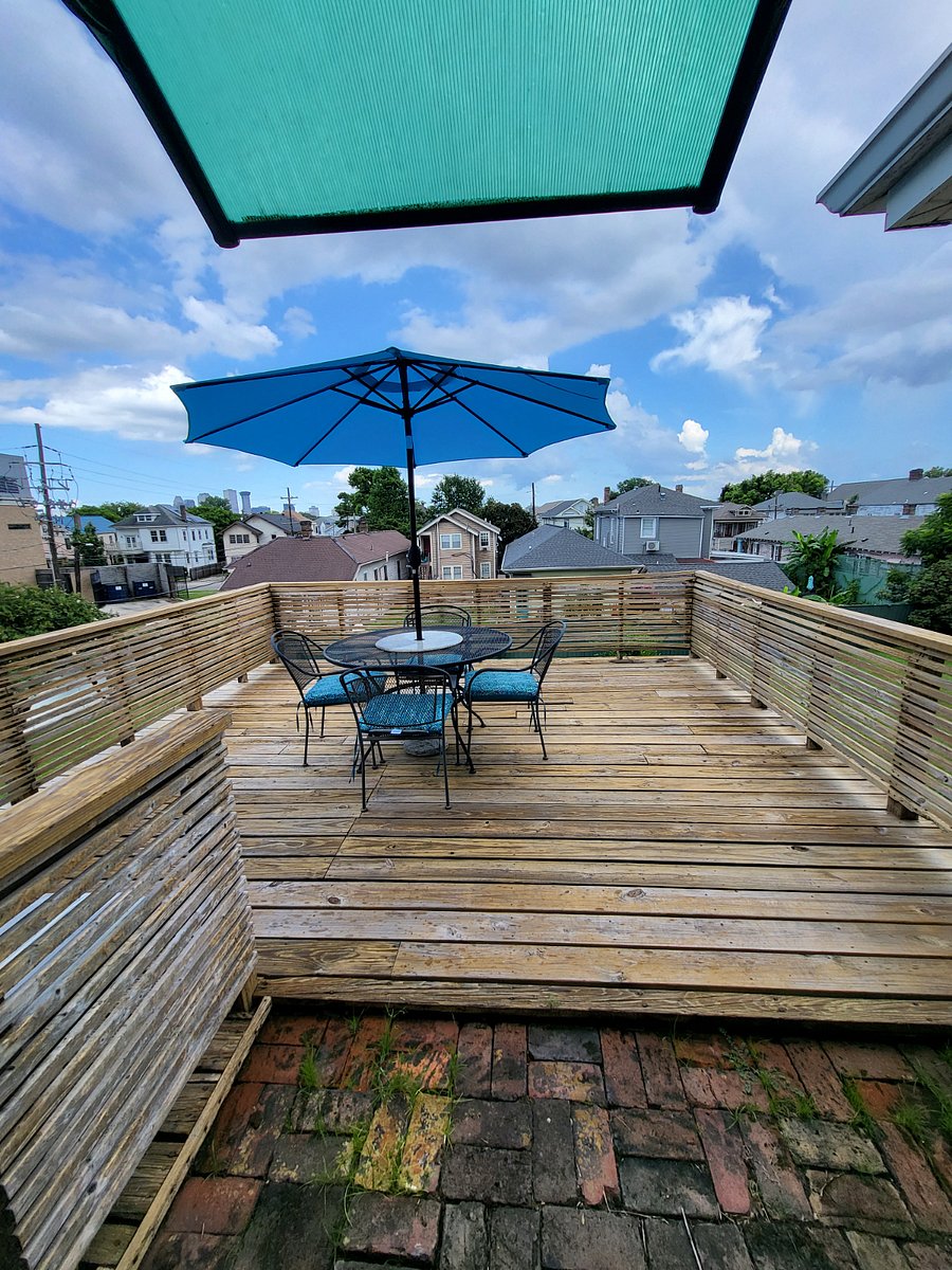 Large private deck off bedroom.