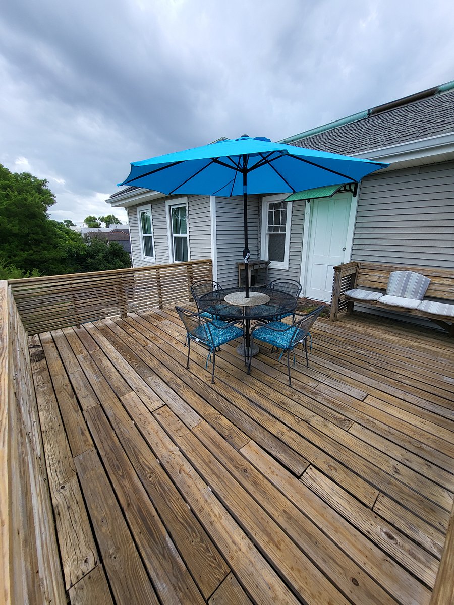 Large Private deck off Bedroom