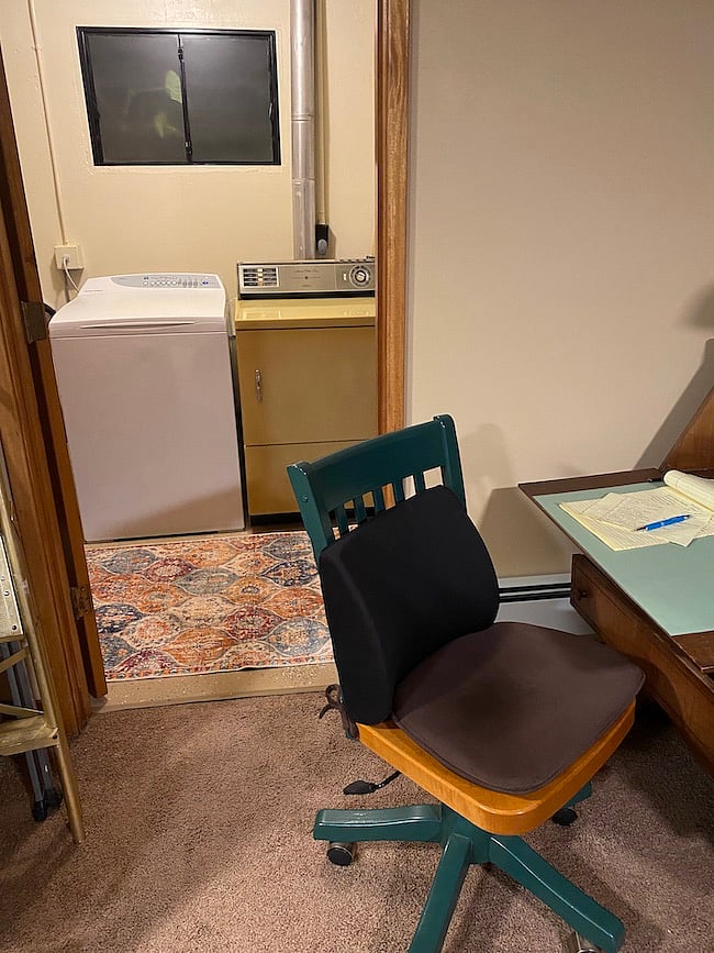 Separate utility room