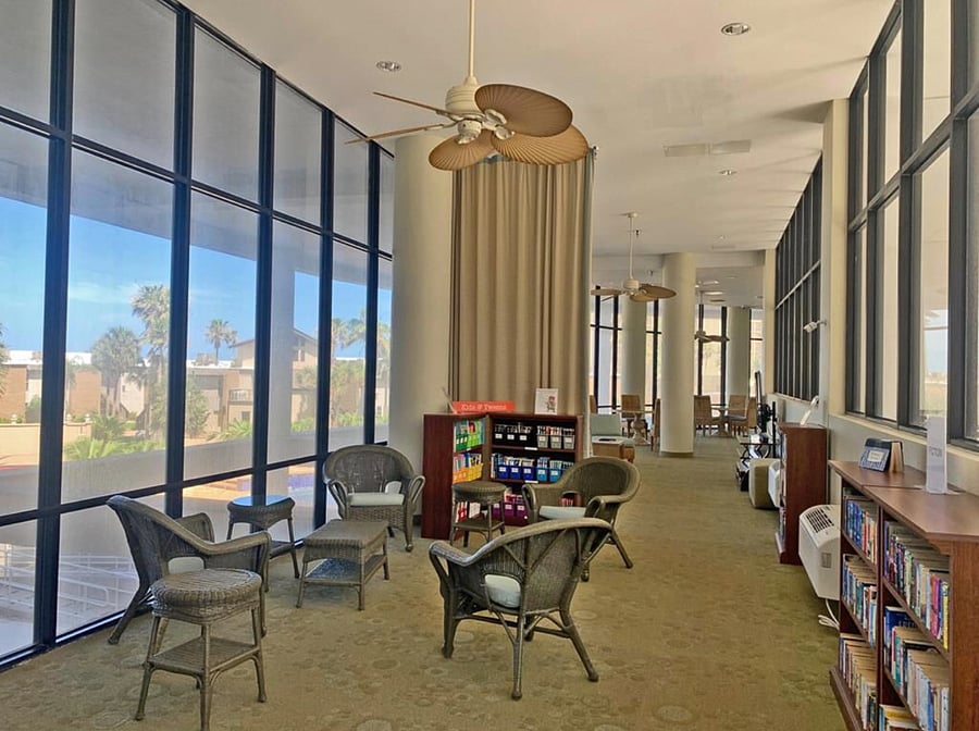 The 2nd floor Library
