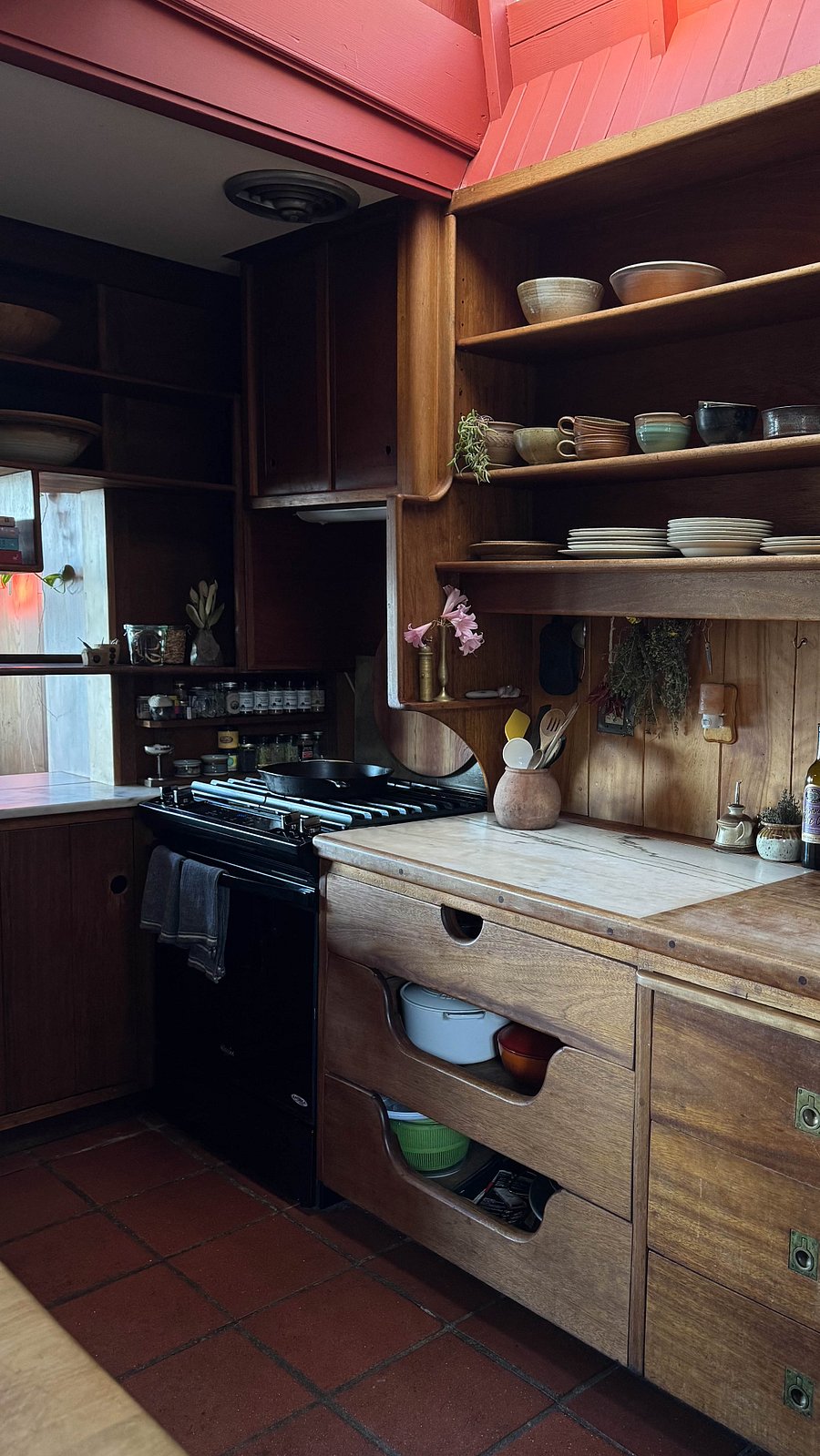 Unique, functional kitchen which was featured in Sunset magazine in the 70s