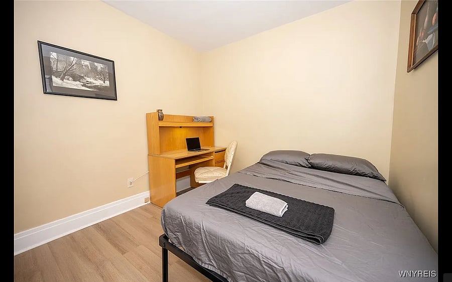 Black Room - Second Bedroom - Downstairs Unit