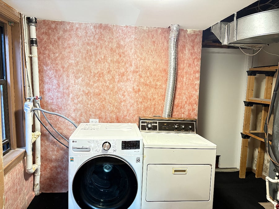 In-unit laundry with additional storage