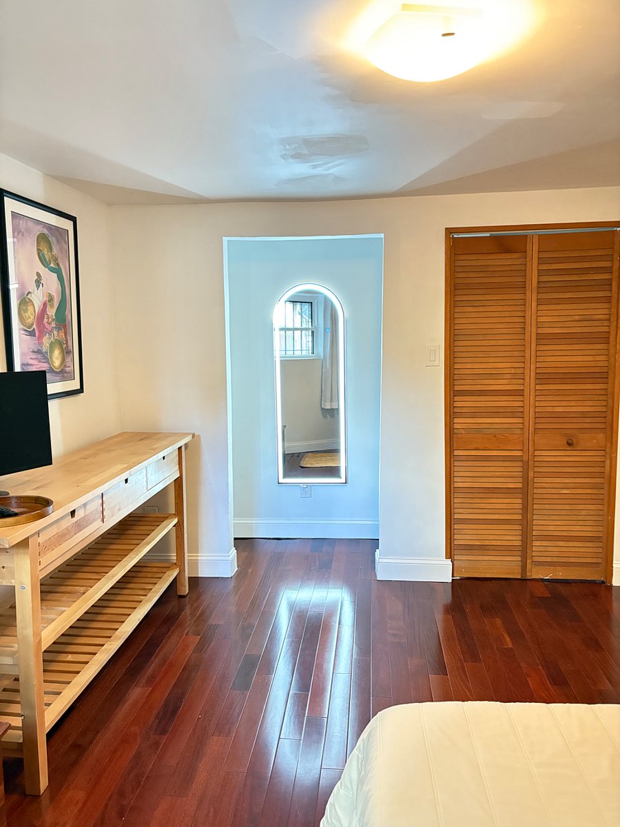 Full length LED mirror