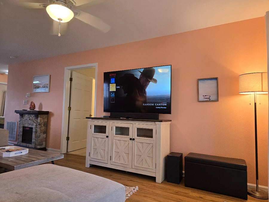 flatscreen smart TV