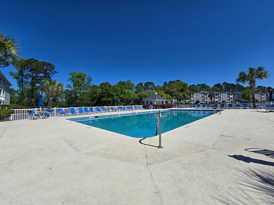 outdoor private pool