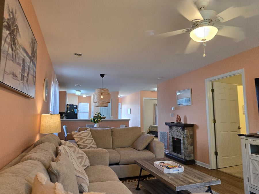 living room space