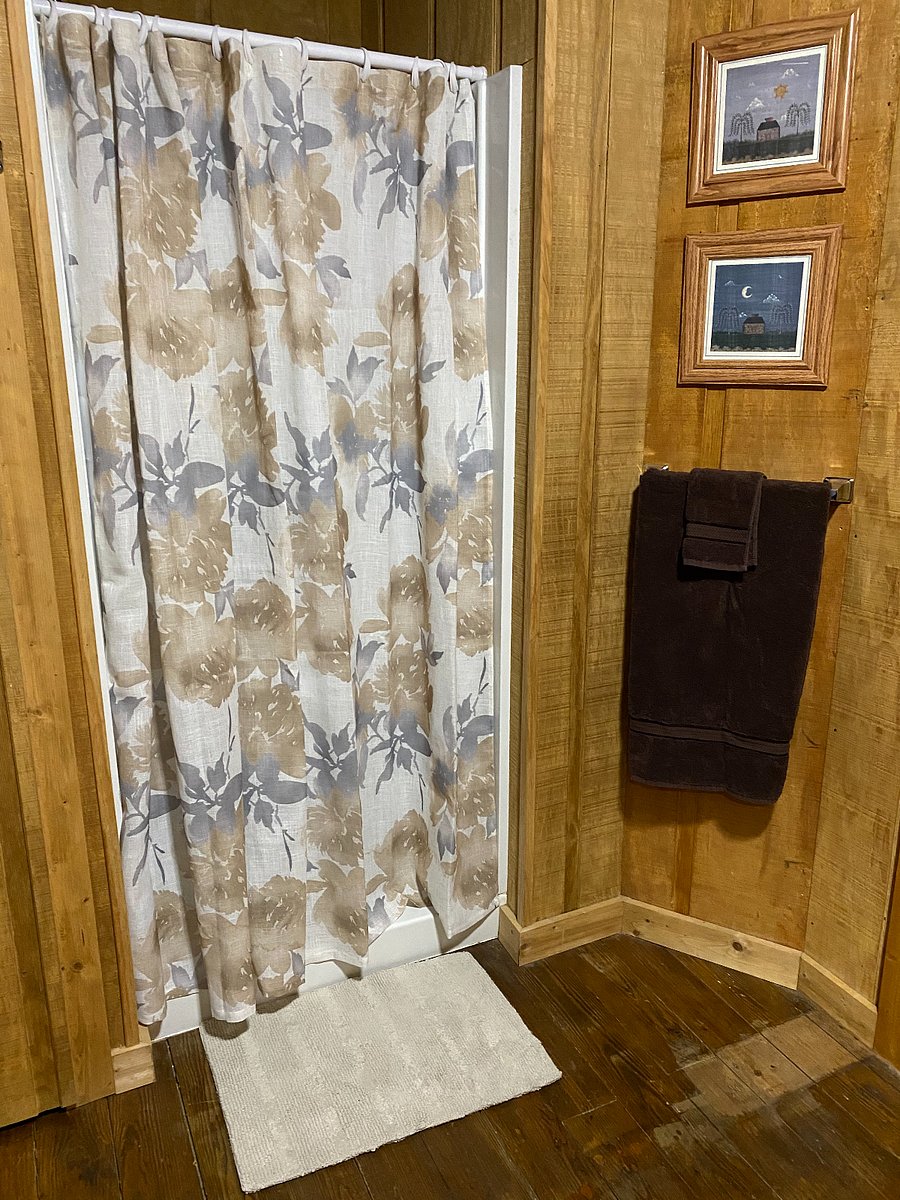 Master bathroom shower.