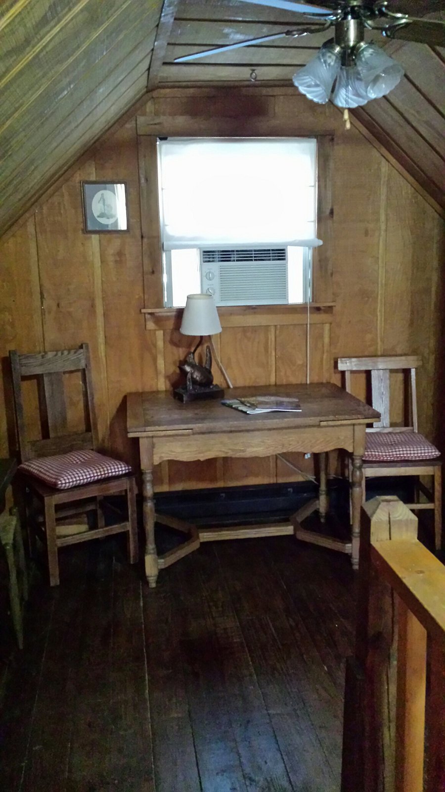 Game table upstairs bedroom.