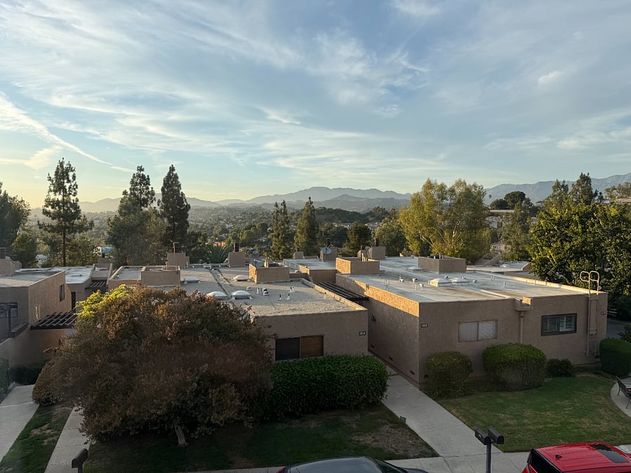 View from the primary bedroom