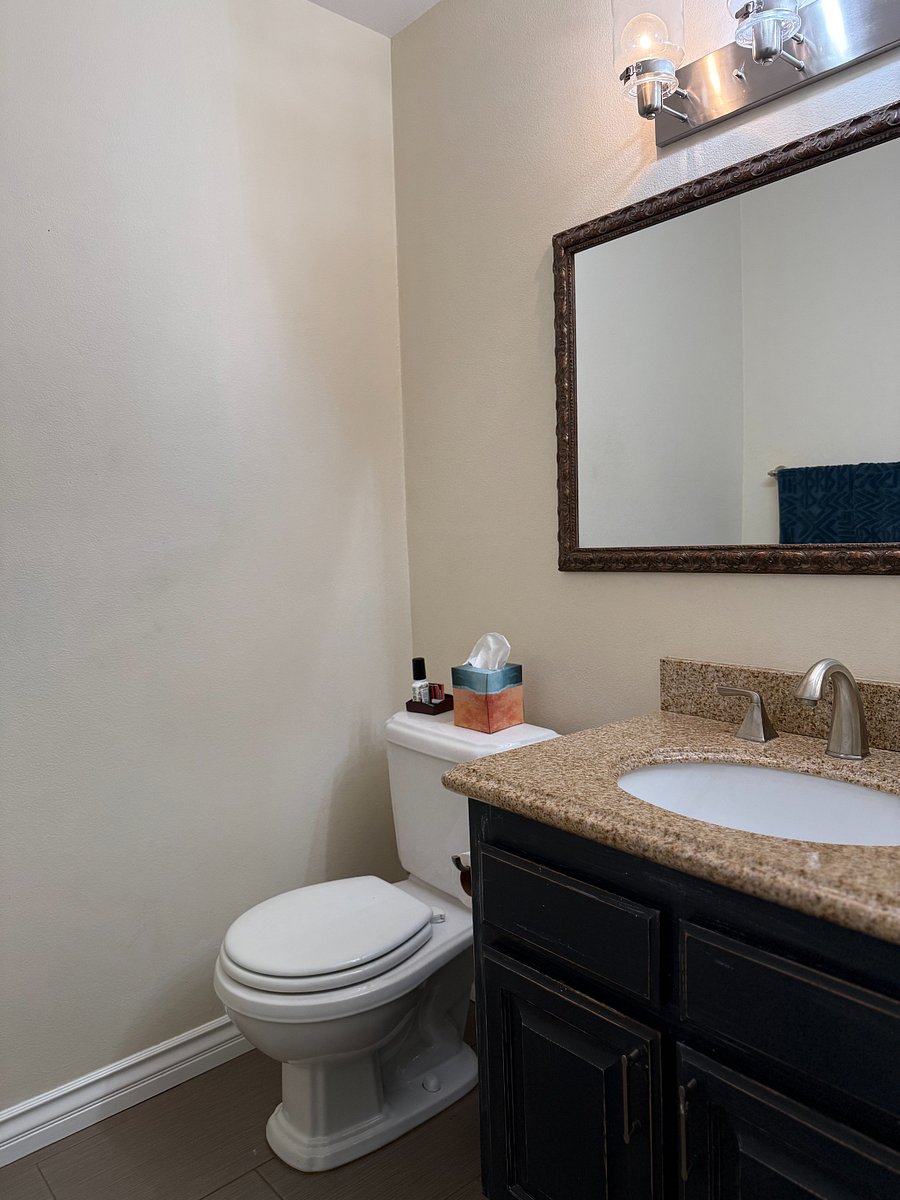 1st floor guest half bath