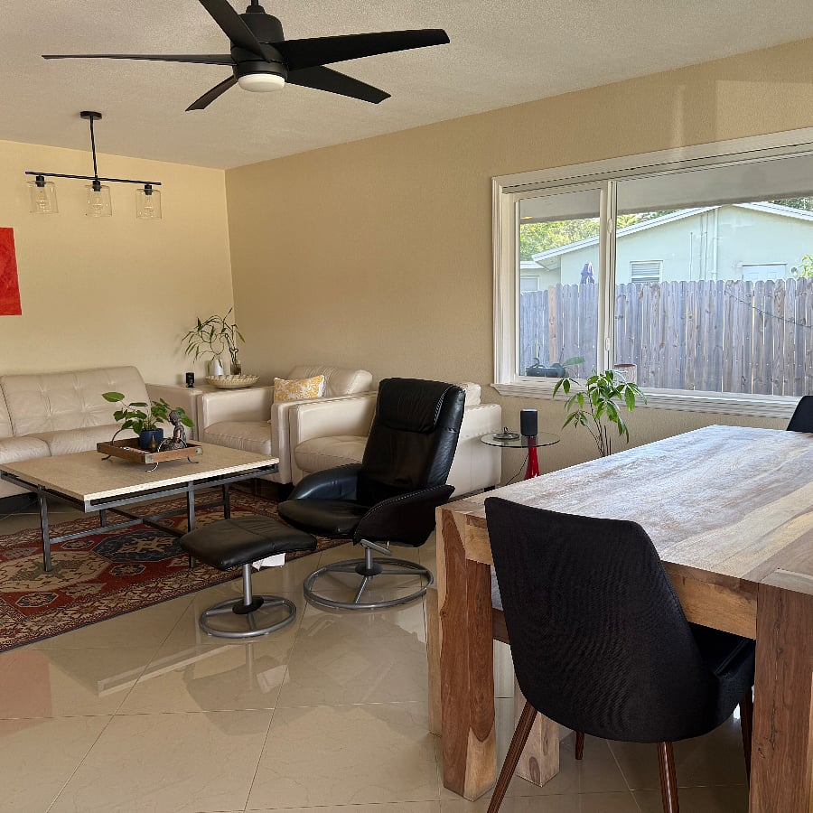 LIving/dining area