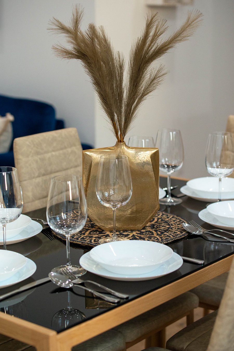 Comfortable dining space for extended stay guests