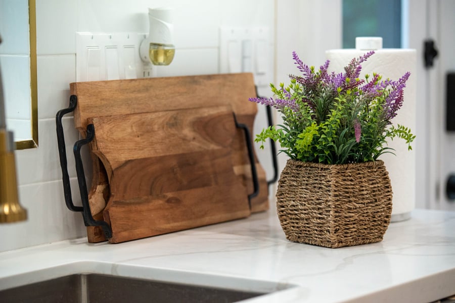 Stocked kitchen essentials for relocation housing