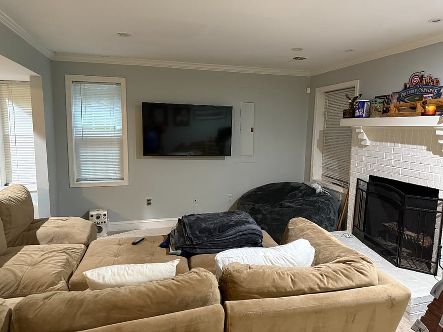 semi-private rec room
