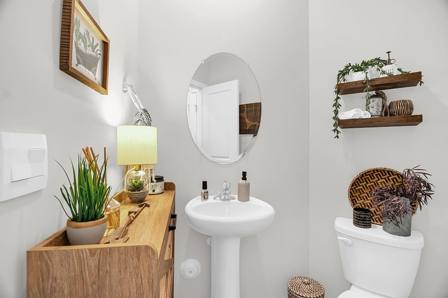 Half Bath on the 1st Level