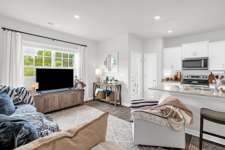Cozy living spaces with ample furnishings!