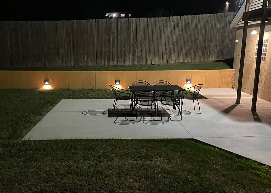 backyard patio