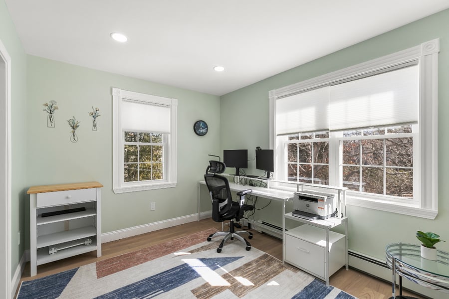 Office - 2nd floor - includes dual monitor for remote work