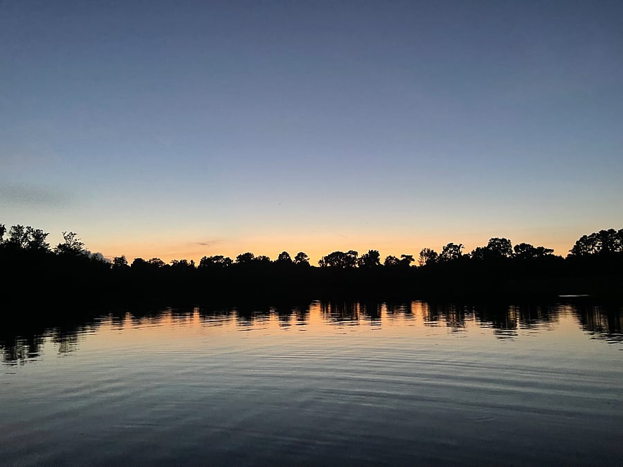 Sunset at the Wildlife Refuge that is just 10 minutes away.