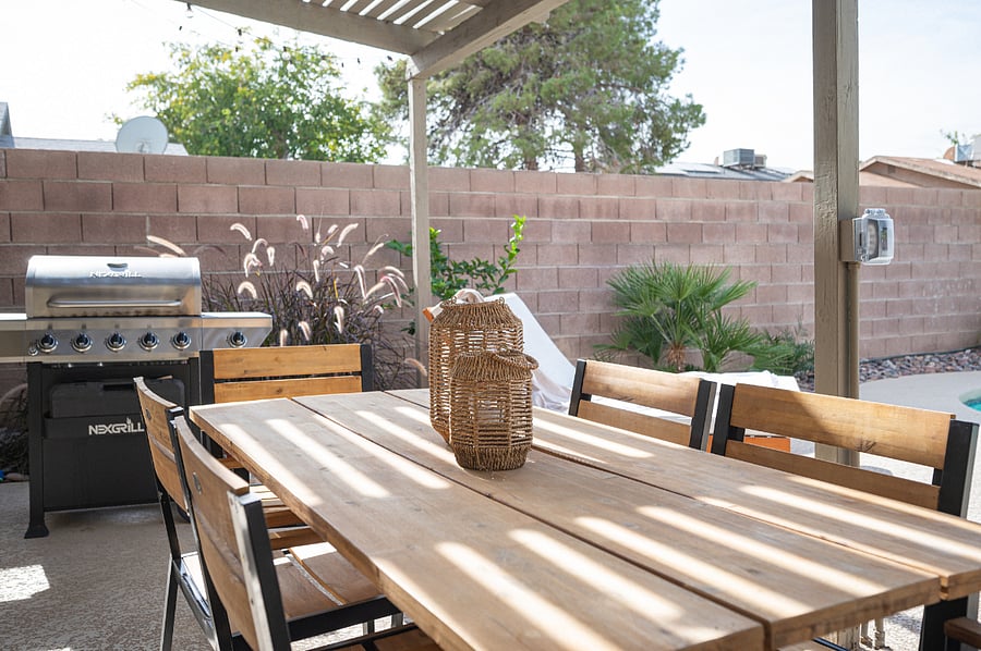 Deck with Grill