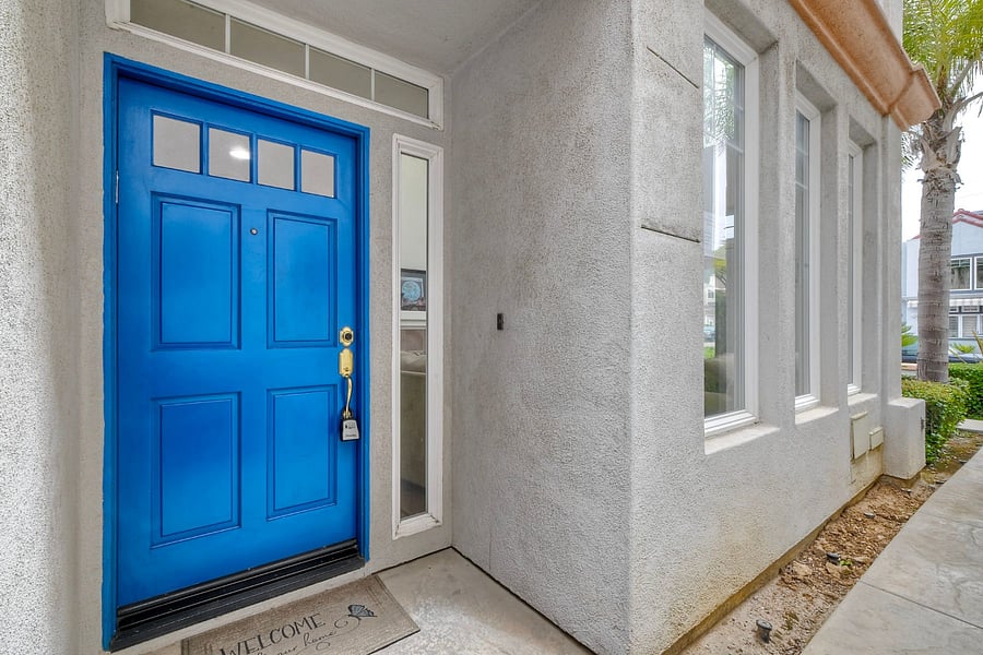 Discreet Side Entrance