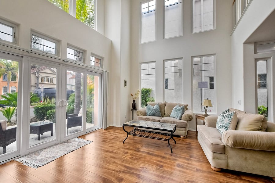 Elegant, Open Living Space.  Expansive Formal Living Area