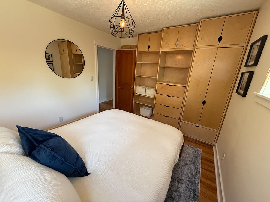 Second bedroom - back of the house