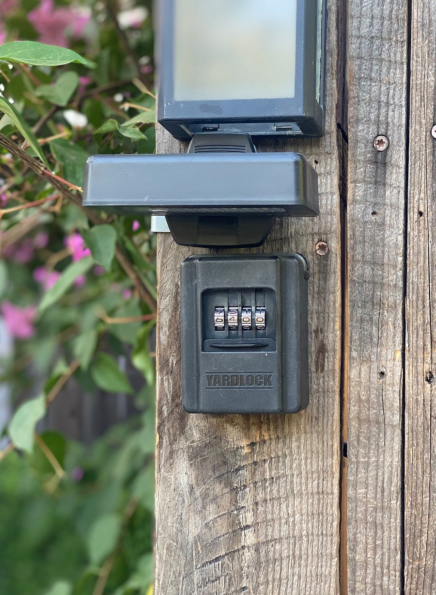 Coded Gate Entry Lock