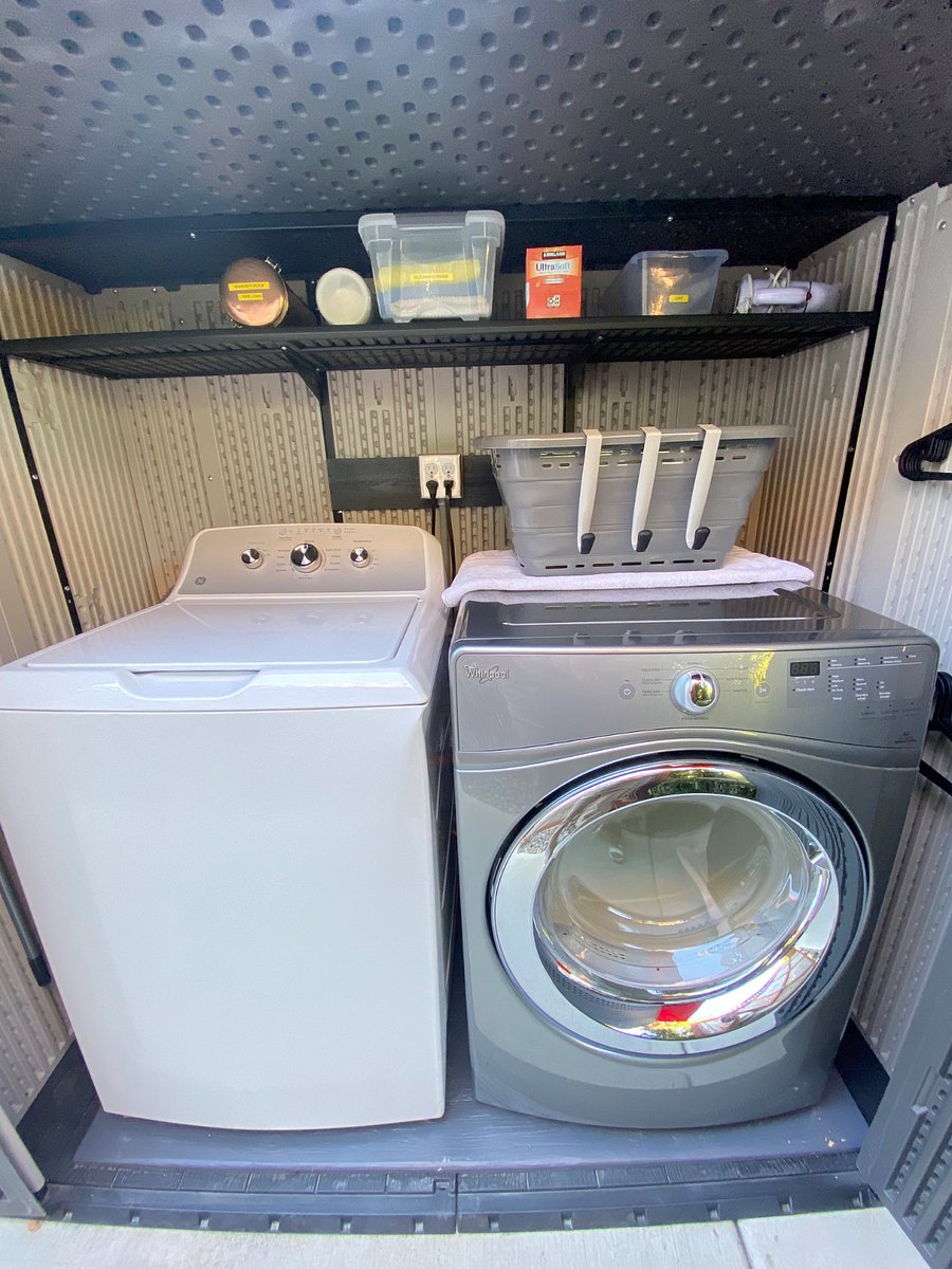 Your own washer and dryer
