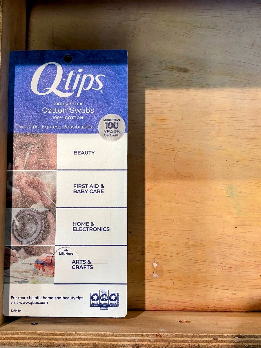 Q-Tips provided