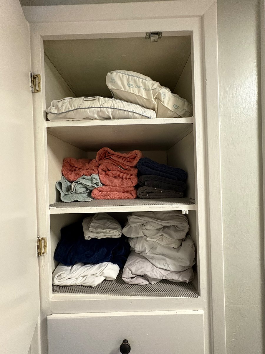 Batch towels provided