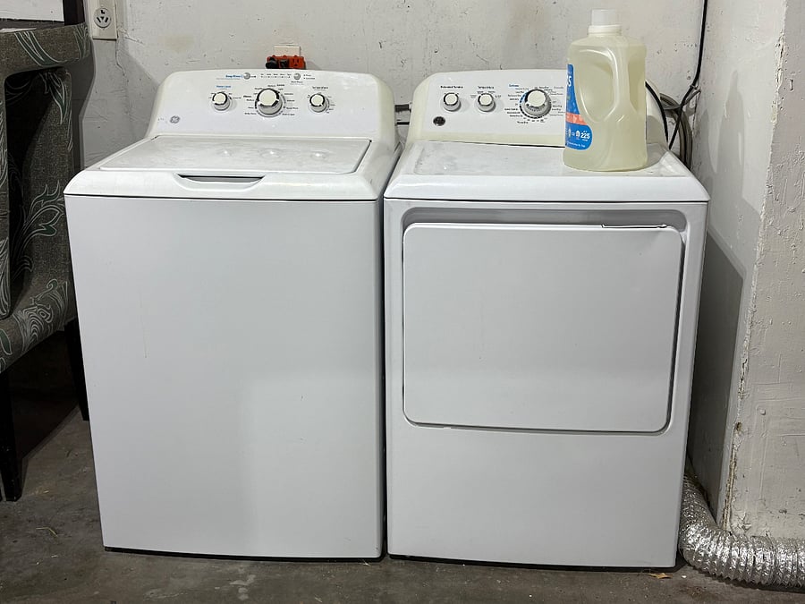 Washer and Dryer and laundry detergent provided