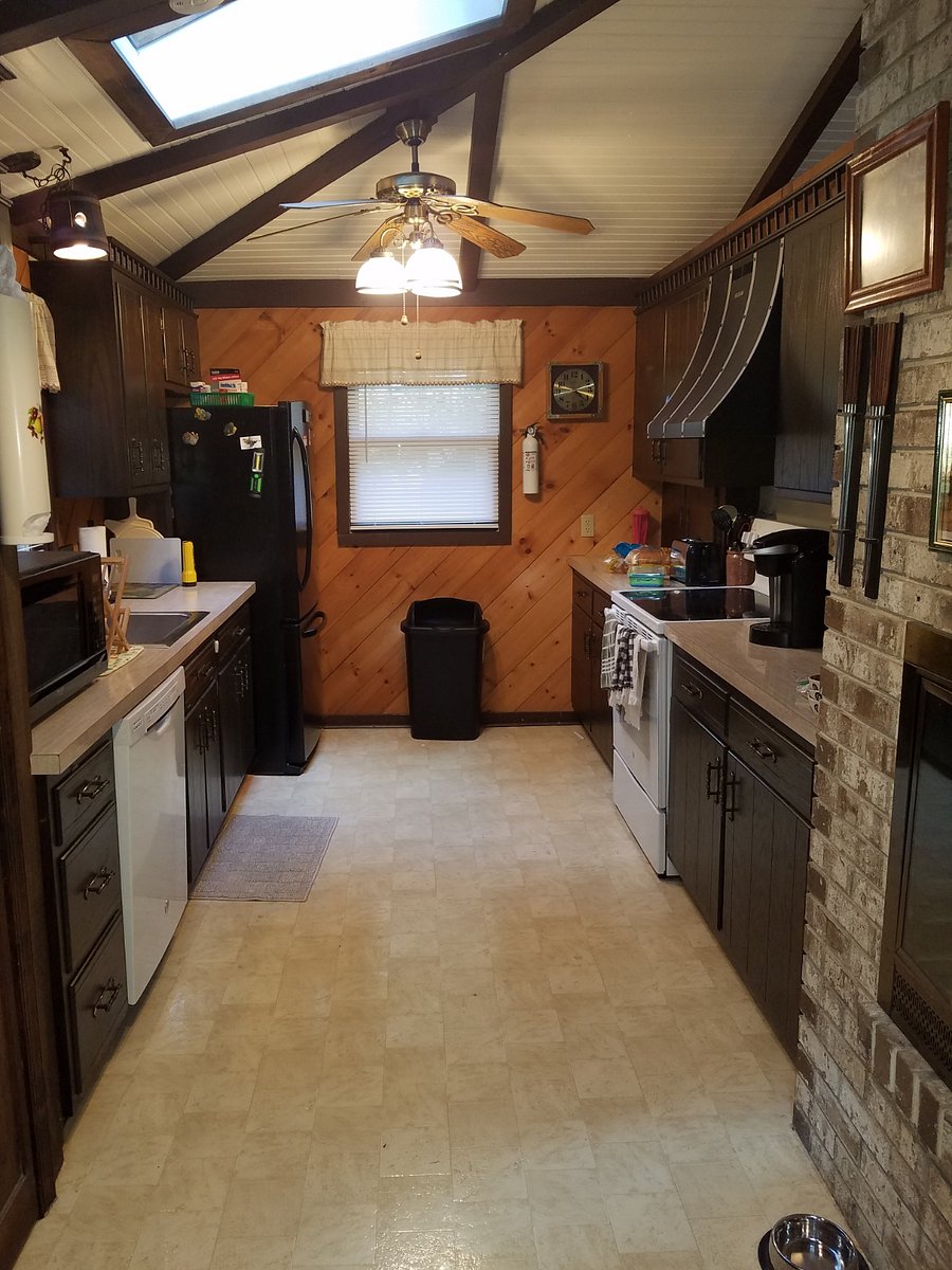 full kitchen upstairs