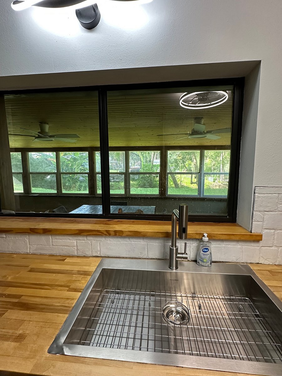View from kitchen