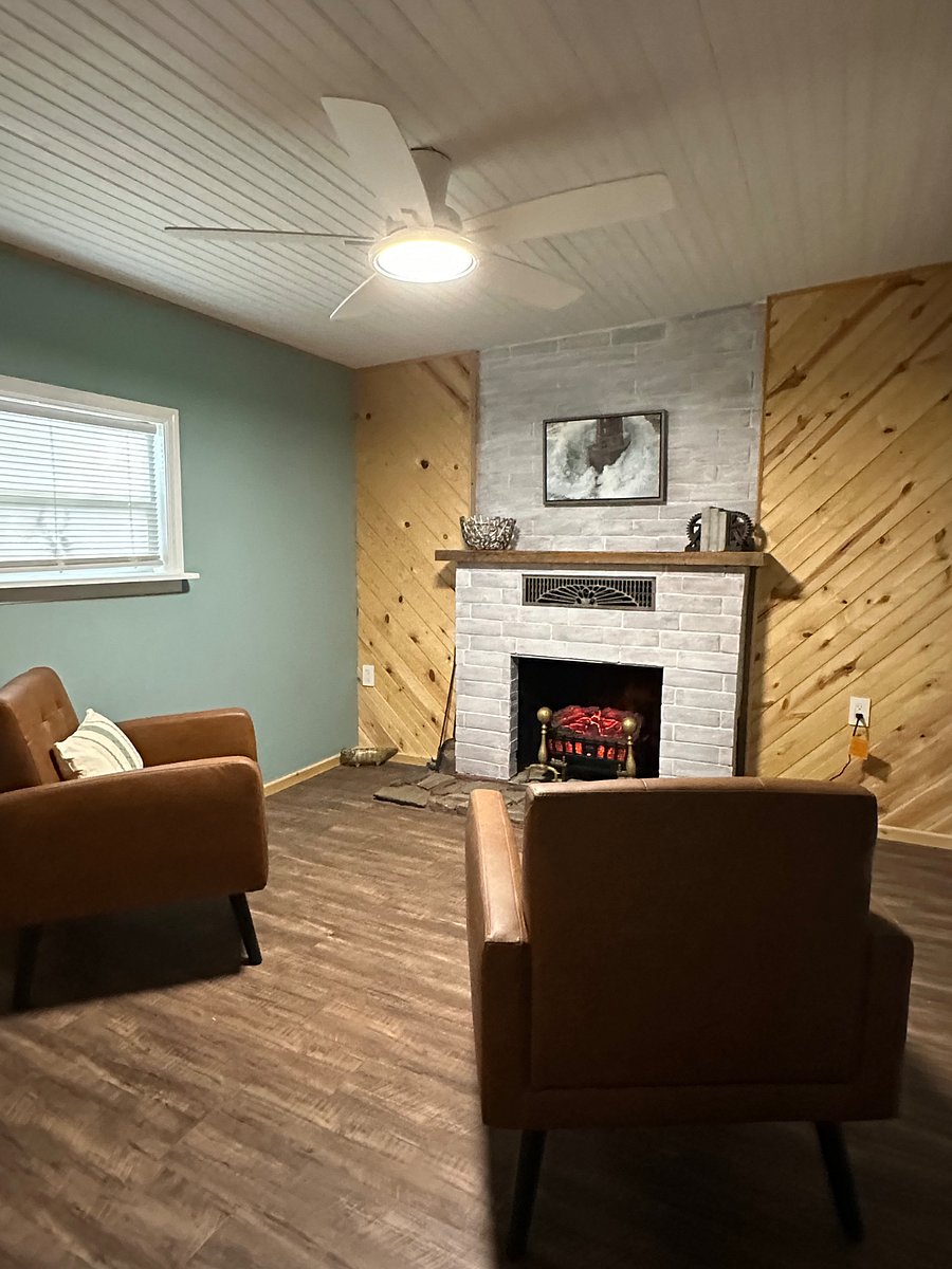 Indoor fireplace