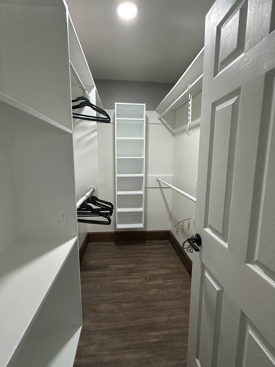 Master closet