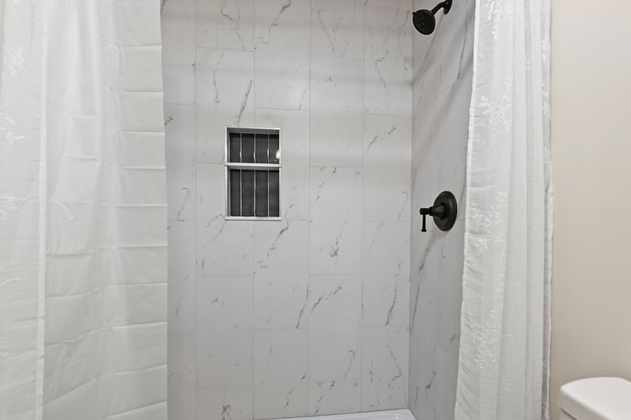 walk in shower