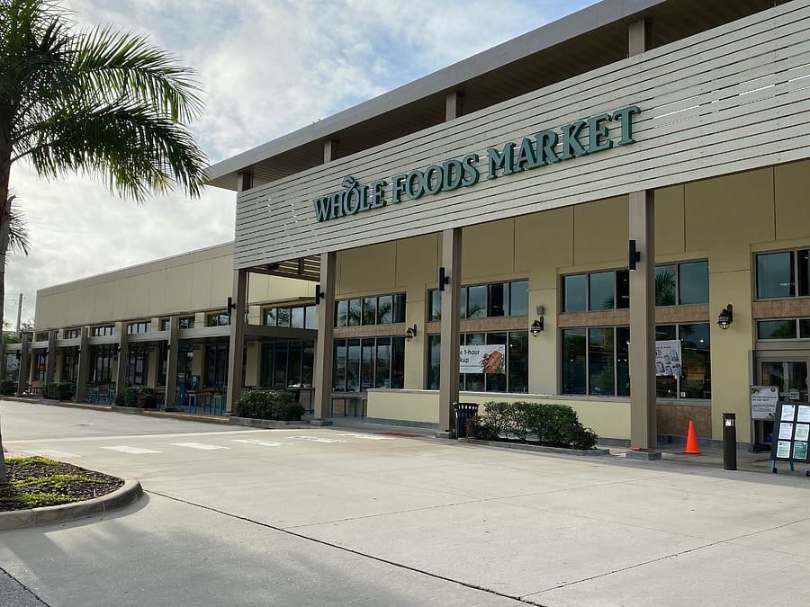 Whole Foods 5 minutes away