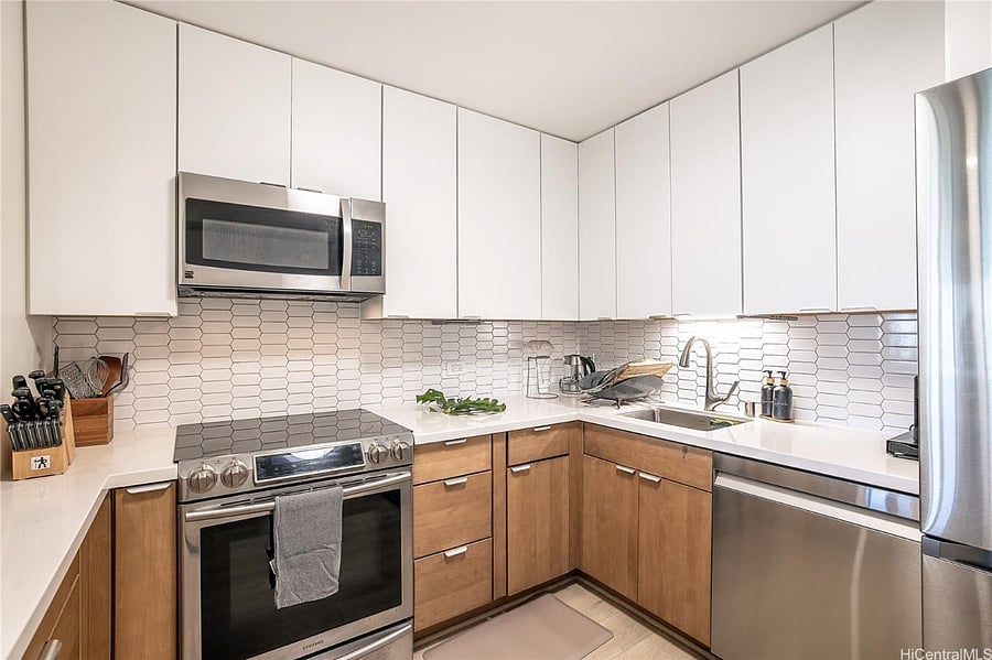 Updated brand new kitchen