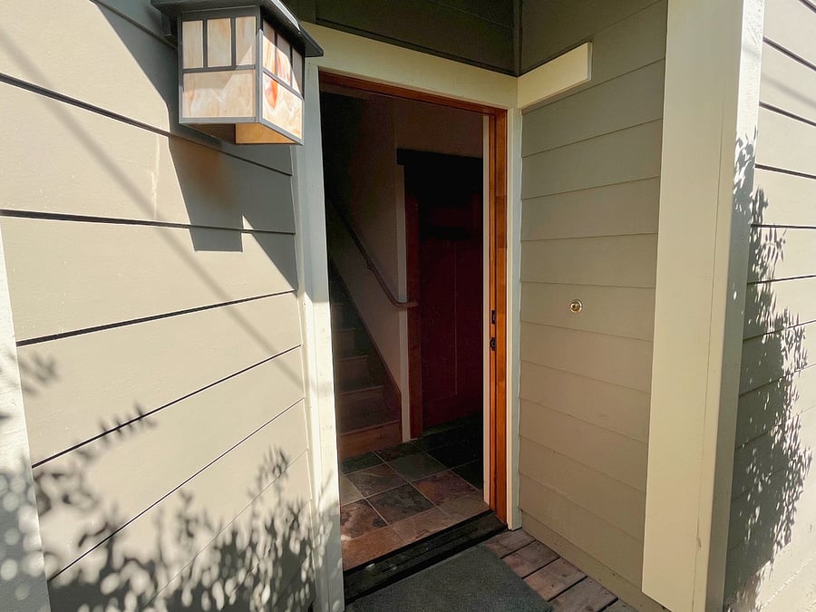 Private entryway for tenants' only.