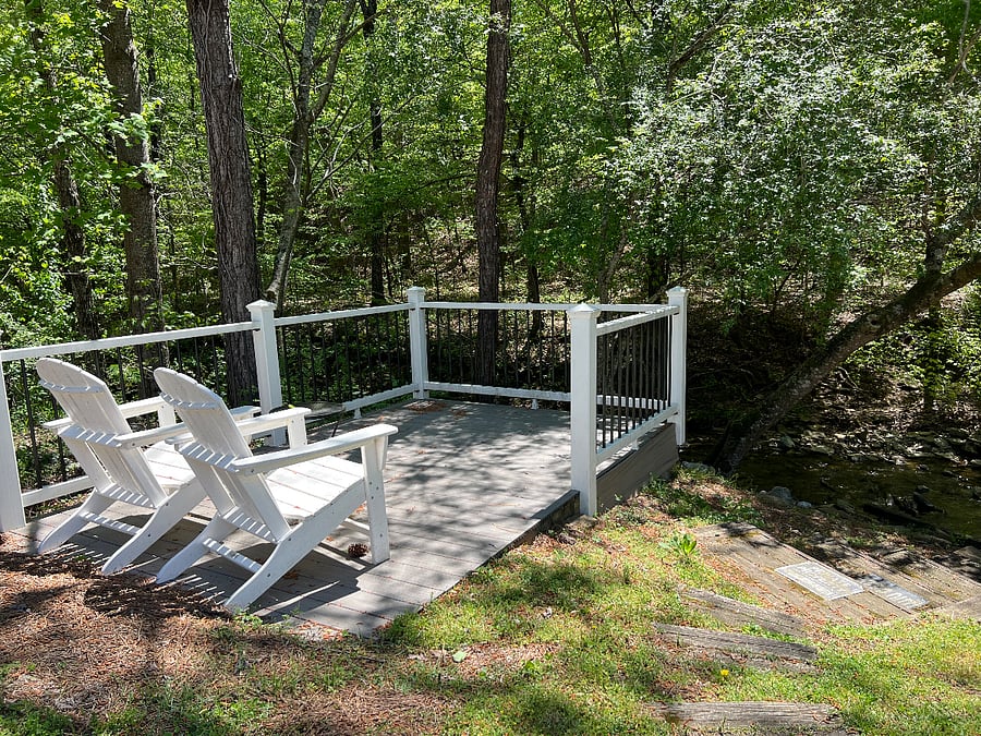 Private open deck