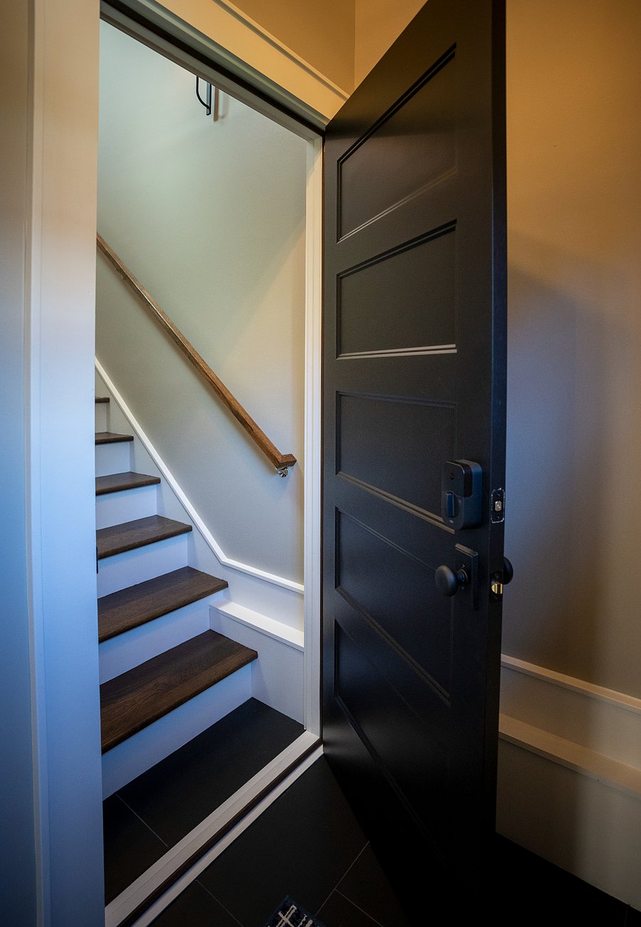 entry from garage