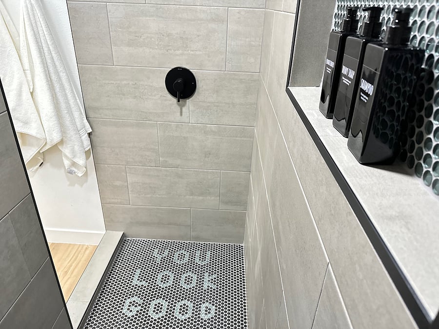 East Bedroom Shower