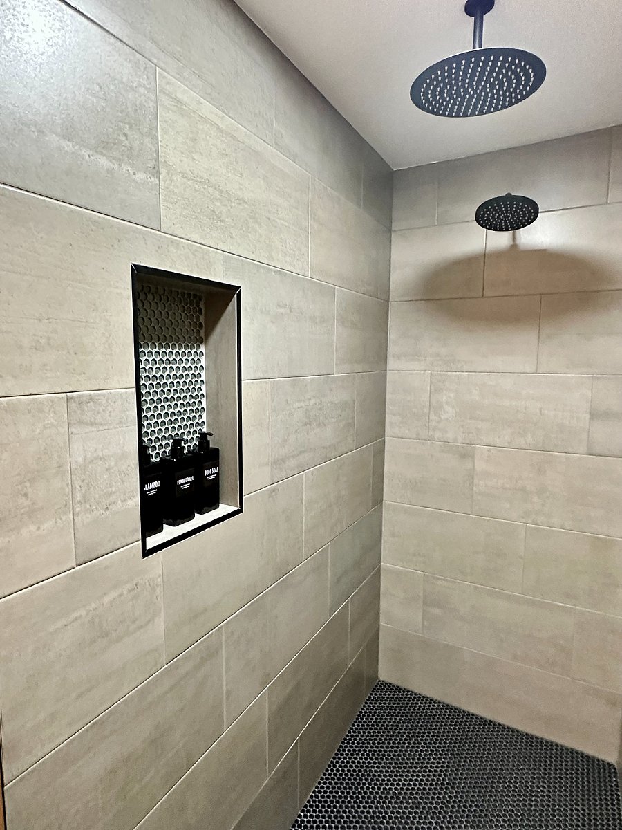 Shower in West Bedroom