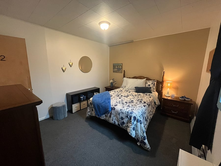 Room 2 is the largest room, and quietest. 
