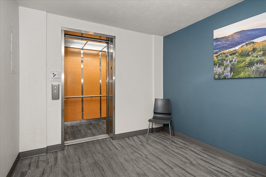 Elevator on third floor