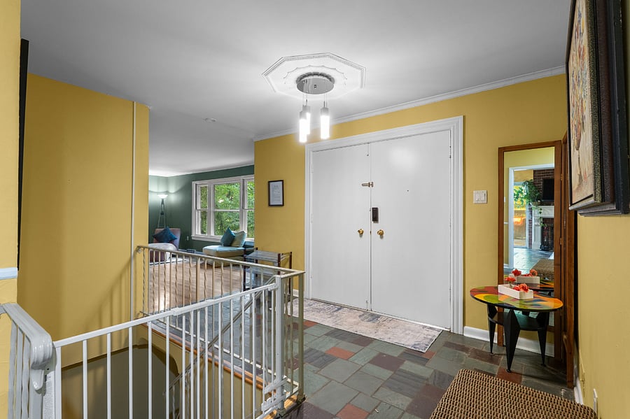 Grand entrance.