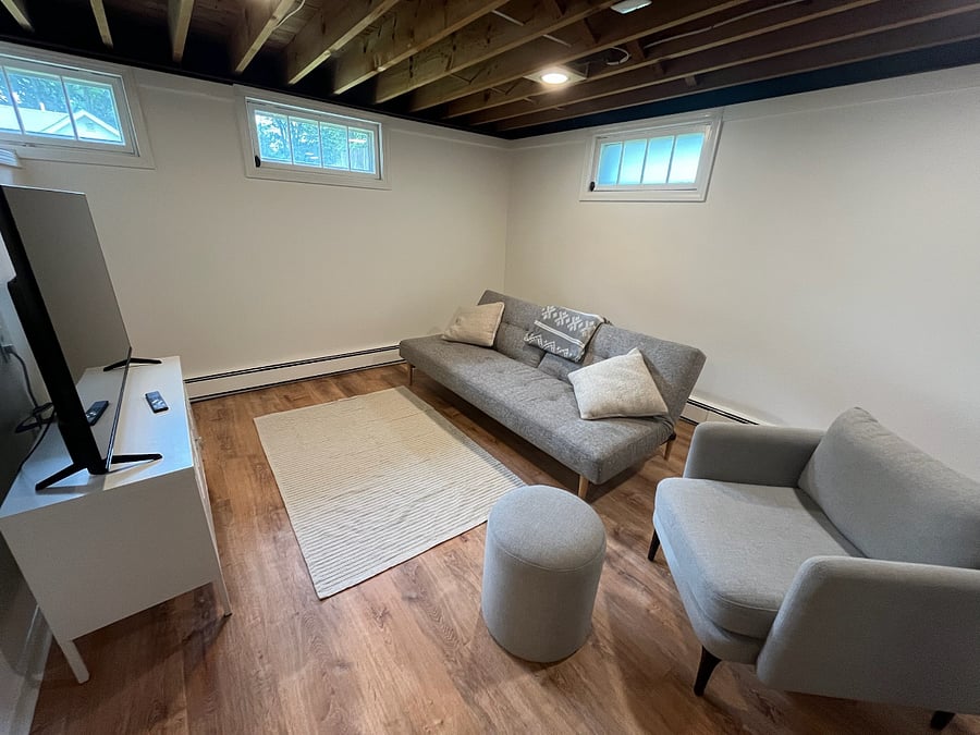 Basement TV Room